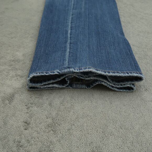 Lucky Brand Jeans Mens 38x32 Blue 361 Vintage Straight Stretch Denim Distressed - Picture 11 of 16